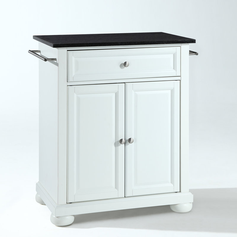 Three Posts™ Hedon Solid Wood Kitchen Cart & Reviews Wayfair